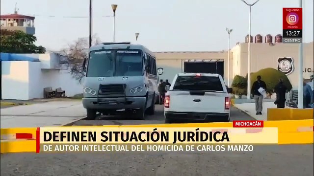 Definen situación jurídica del autor intelectual del asesinato de Carlos Manzo