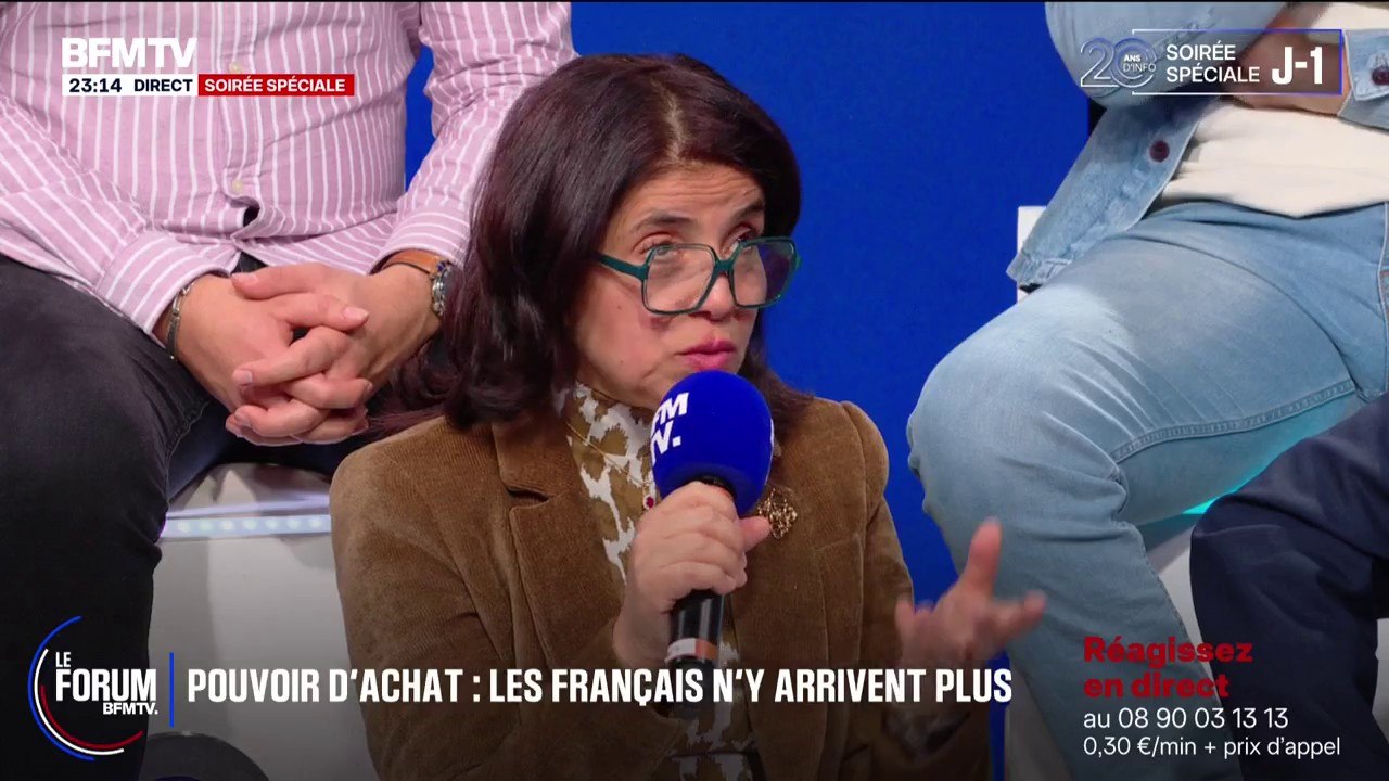 FORUM BFM - Électricité: "Depuis trois ans, je ne mets plus de chauffage chez moi (...) c'est trop cher", assure Fatiha, jeune retraitée