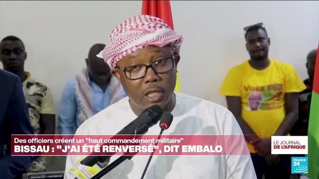Le président bissau-guinéen Umaro Sissoco Embalo dit avoir été renversé par des militaires