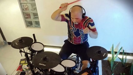 LEPASKAN DIRIKU - J ROCK - DRUM COVER BY BAPOENAM - NUX - HOBI MUSIC