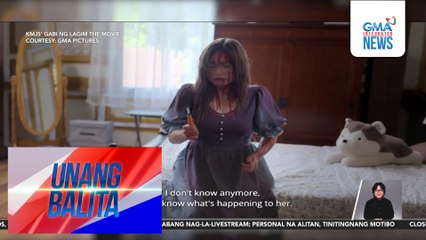 "KMJS' Gabi ng Lagim The Movie." pinilahan sa first day of showing; tickets, sold out sa isang sinehan kagabi | Unang Balita
