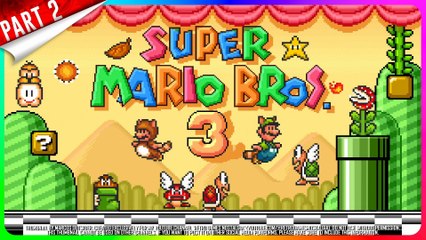 Super Mario Bros. 3 [SMAS] (SNES - US) Longplay PART 2 of 2 (2 Players)