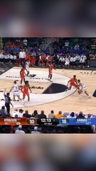 Kiyan Anthony dominated for Syracuse with Carmelo Anthony in attendance!