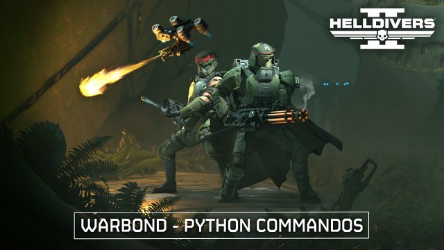HELLDIVERS 2 - Python Commandos Warbond Trailer