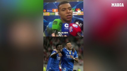 Mbappé: "Tú tienes que decir que Kylian no ha marcado y que Kylian tiene que marcar"