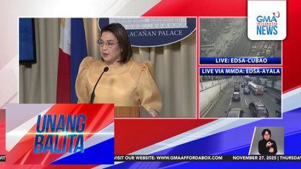 Malacañang, tinawag na "political destabilization" ang pahayag ni VP Duterte na handa siyang humalili kay PBBM | Unang Balita