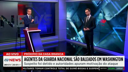Washington: Agentes da Guarda Nacional são baleados