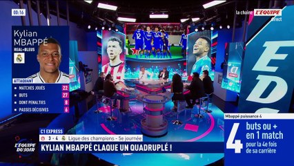 Mbappé frappe quatre fois contre l'Olympiakos - Foot - Ligue des champions