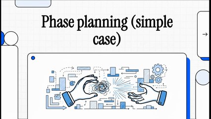 Lean Methods & Tools - 17 Phase planning (simple case) (EN)