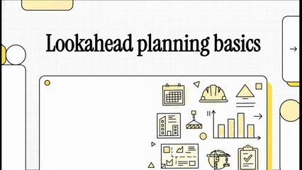 Lean Methods & Tools - 18 Lookahead planning basics (EN)