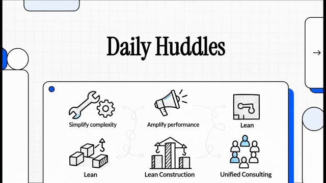 Lean Methods & Tools - 20 Daily huddles production meeting basics (EN)