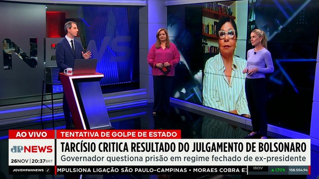 Tarcísio critica resultado de julgamento de Bolsonaro no STF