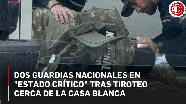 Tiroteo dirigido a Guardia Nacional cerca de la Casa Blanca: dos heridos en estado crítico