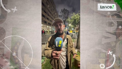 Torcedor do Palmeiras conta história curiosa na chegada em Lima, palco da final da Libertadores