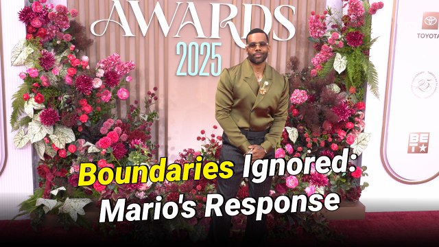 Mario pushes a married fan’s hand away after she repeatedly touched his groin onstage during Detroit concert