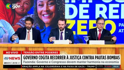 Governo cogita recorrer ao STF contra pautas bomba do Congresso