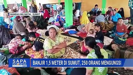 Air Sungai Meluap Pasca Hujan, Banjir Rendam Permukiman Warga di Sumut | SAPA PAGI