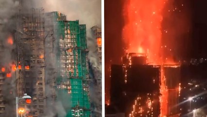Hong Kong: Incendio en complejo de apartamentos en el distrito Tai Po de Hong Kong deja por lo menos 36 personas muertas