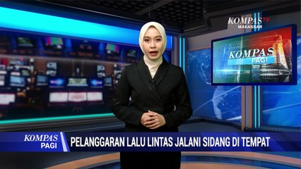Pelanggaran Lalu Lintas Jalani Sidang Di Tempat
