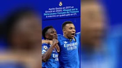 Real Madrid - Mbappé puissance 4