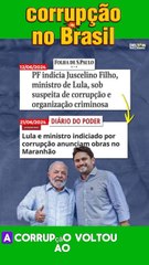 A corrupção voltou a ser vista como o maior problema do país, segundo pesquisa Atlas. A população sente no bolso e no dia a dia o peso da má gestão e da impunidade. 📝🇧🇷 #Corrupção #Atlas #Brasil #Pesquisa #Atualidades #Notícia #Política