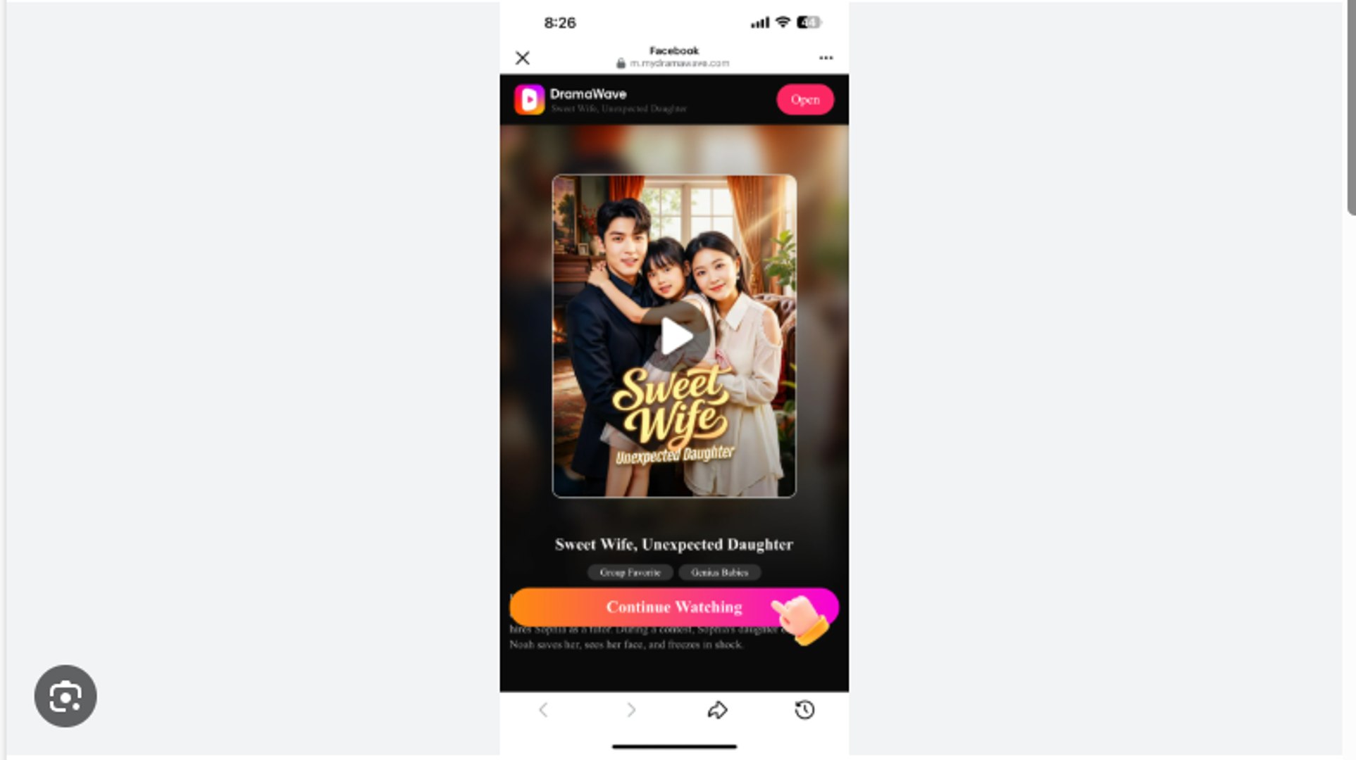 Sweet Wife Unexpected Daughter Chinese Drama - English Sub