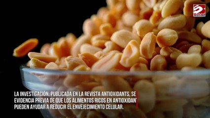 Estudio revela que comer cacahuates podría retrasar el envejecimiento