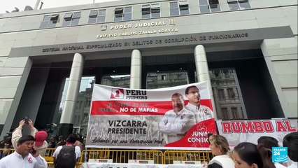 Perú: expresidente Vizcarra fue condenado a 14 años de prisión por corrupción