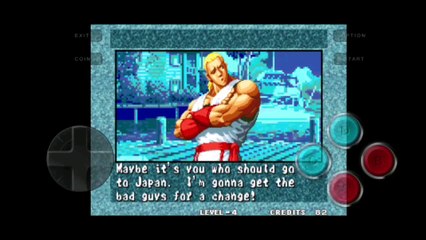 Fatal Fury 3 Andy Bogard vs Geese Howard Andy Bogard é derrotado por Geese Howard