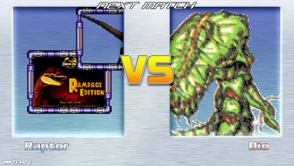 M.U.G.E.N (Arcade Mode) Raptor