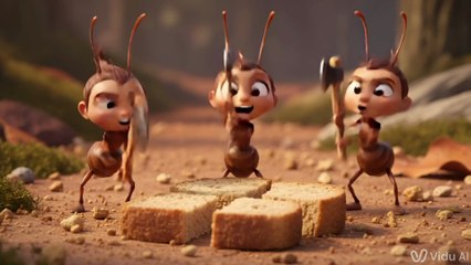 قصة النملة والصرصور للأطفال 🐜🦗 | رسوم متحركة بالعربية | أغاني أطفال 2025