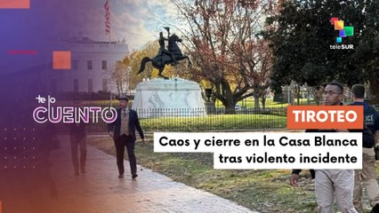 Tiroteo cerca de Casa Blanca evidencia crisis interna en EE.UU.