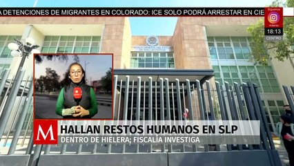 En Matehuala, SLP, la Guardia Nacional halla restos humanos dentro de una hielera