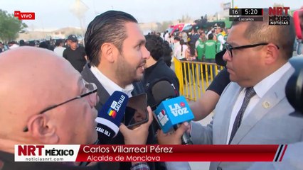 Carlos Villarreal durante el Segundo Informe Ciudadano del gobernador Manolo Jiménez