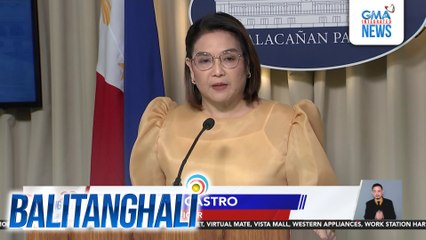 Malacañang - Isang uri ng "political destabilization" ang sinabi ni VPSD na handa siyang pumalit bilang pangulo | Balitanghali