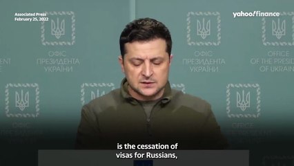 Ukrainian President Zelenskyy asks for meeting with Vladimir Putin