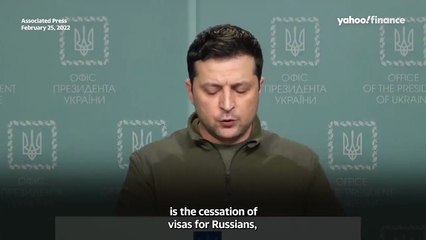 Ukrainian President Zelenskyy asks for meeting with Vladimir Putin