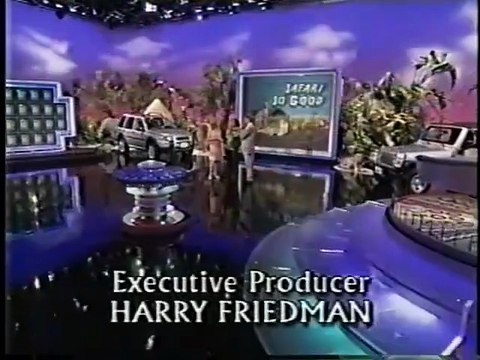 Wheel of Fortune ticket plug & closing credits, 10/7/05