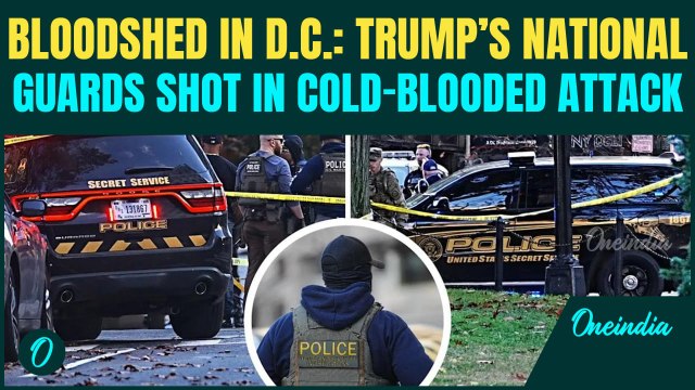 D.C Shooting: 2 National Guard Members Gunned Down Steps From White House — Suspect TAKEN DOWN!