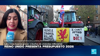 Informe desde Londres: ministra de Economía presenta controvertido presupuesto para 2026