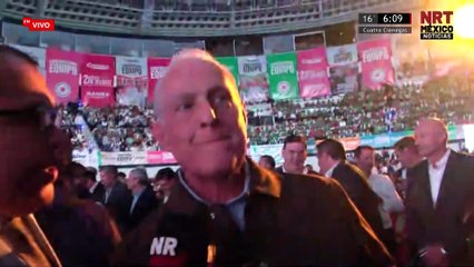 Román Cepeda durante el Segundo Informe Ciudadano del gobernador Manolo Jiménez