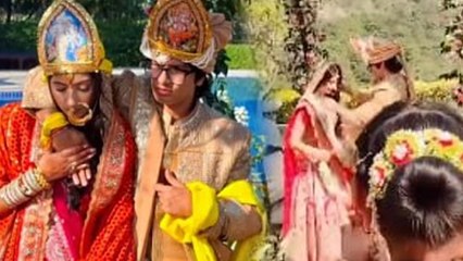Sourav Joshi Wedding Video: Avantika Bhatt Bridal Look,Family Dance At Marriage Function