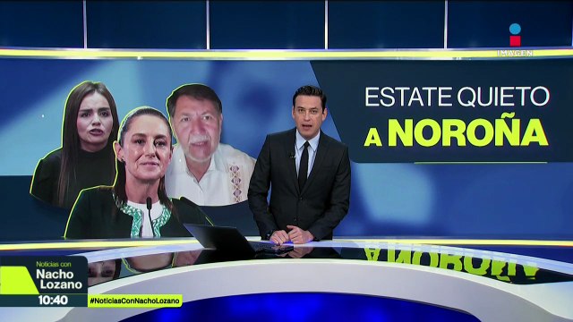 Claudia Sheinbaum pidió a Fernández Noroña respetar a Grecia Quiroz