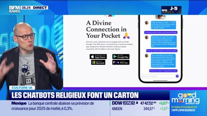 Culture IA : Les chatbots religieux font un carton, par Anthony Morel - 27/11