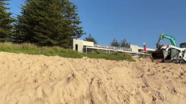 North Cronulla beach repairs