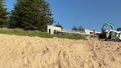 North Cronulla beach repairs
