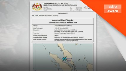 Apa itu ribut Senyar