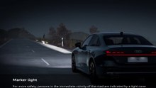 Audi A6 Sedan – Lighting technology – Animation