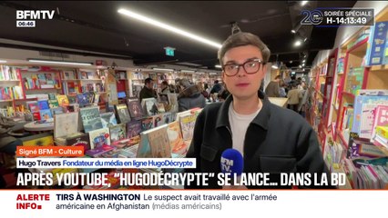 SIGNÉ BFM - Hugo Décrypte lance sa première BD "Hugo Décrypte en Russie"