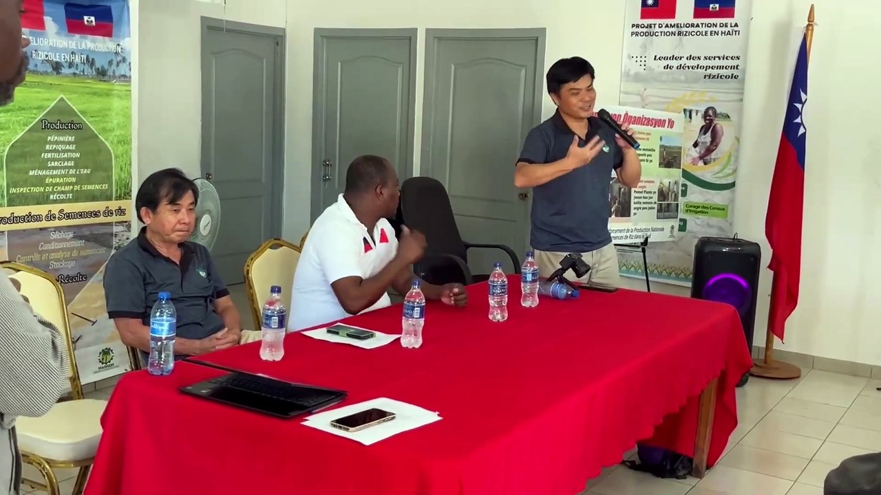 Sud.- Pwojè Haïti-Taïwan òganize 2ème jounen atelye fòmasyon pou reprezantan òganizasyon peyizan
